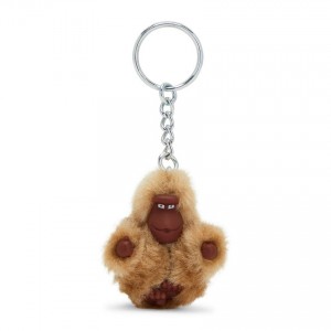 Beige Kipling Sven Extra Small Keychains | UAE-K1044L