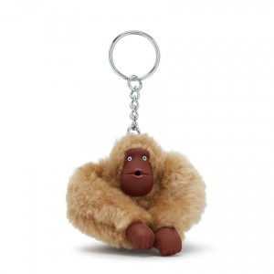 Beige Kipling Sven Small Keychains | UAE-K1075E