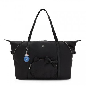 Black Kipling Art Medium Duffle Bags | UAE-K2012C