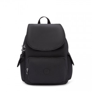 Black Kipling City Pack Backpacks | UAE-K2168F