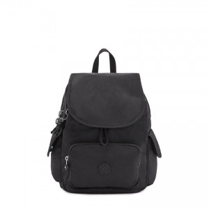 Black Kipling City Pack Small Travel Backpacks | UAE-K1405S