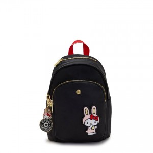 Black Kipling Delia Mini Fashion Backpacks | UAE-K1269N