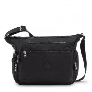 Black Kipling Gabbie Crossbody Bags | UAE-K1566A