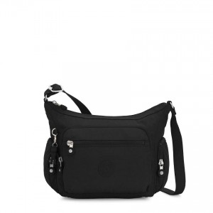 Black Kipling Gabbie Small Crossbody Bags | UAE-K1592P