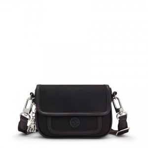 Black Kipling Inaki Small Crossbody Bags | UAE-K1616L