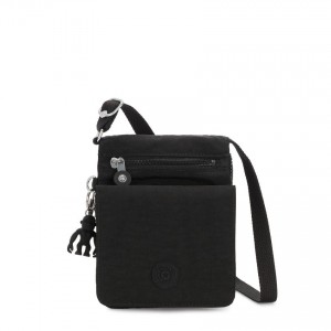 Black Kipling New Eldorado Crossbody Bags | UAE-K1660L