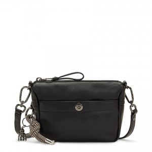 Black Kipling Xandra Crossbody Bags | UAE-K1704L