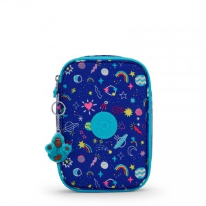 Blue Kipling 100 Pens Makeup Bags | UAE-K1095N