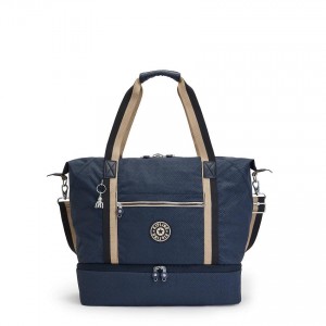 Blue Kipling Art M Weekender Duffle Bags | UAE-K2009K