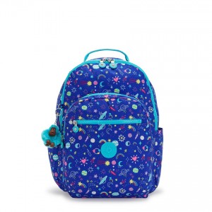 Blue Kipling Seoul Large Laptop Backpacks | UAE-K1346A