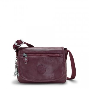 Burgundy Kipling Sabian Mini Bags | UAE-K1901Q