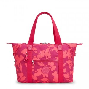 Coral Flower Kipling Art Medium Duffle Bags | UAE-K2014B