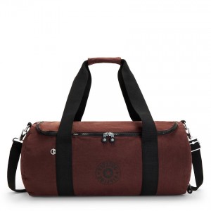 Dark Red Kipling Argus Small Gym Bags | UAE-K1715F