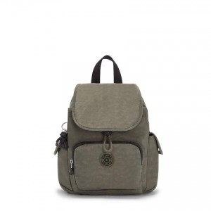 Green Kipling City Pack Mini Fashion Backpacks | UAE-K1207E