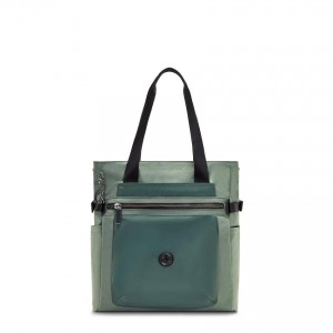 Green Kipling Faiza Shoulder Bags | UAE-K1963H