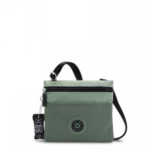 Green Kipling Gib Crossbody Bags | UAE-K1611S