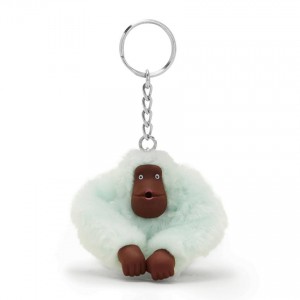 Green Kipling Sven Small Keychains | UAE-K1076R