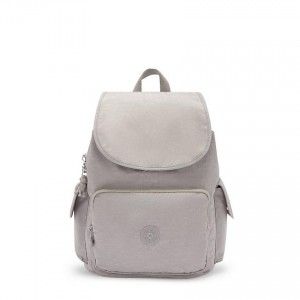 Grey Kipling City Pack Backpacks | UAE-K2170J