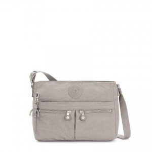 Grey Kipling New Angie Crossbody Bags | UAE-K1653O