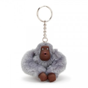 Grey Kipling Sven Small Keychains | UAE-K1090C