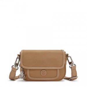 Khaki Kipling Inaki Small Crossbody Bags | UAE-K1617Z