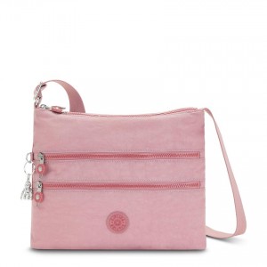 Lavender Pink Kipling Alvar Crossbody Bags | UAE-K1493S