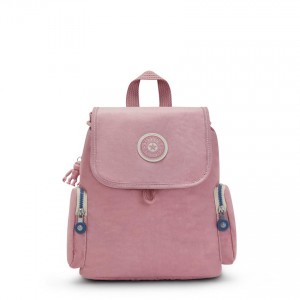 Lavender Pink Kipling Ebba Fashion Backpacks | UAE-K1273S