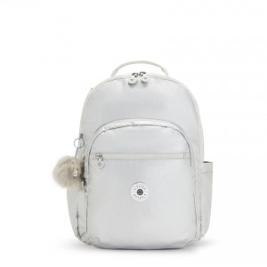 Metal Kipling Seoul Large Backpacks | UAE-K2181S