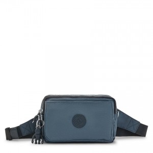 Navy Grey Kipling Abanu Multi Waist Bags | UAE-K1992F