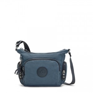 Navy Grey Kipling Gabbie Mini Crossbody Bags | UAE-K1574C