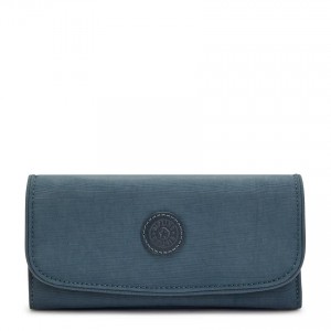 Navy Grey Kipling Money Land Wallets | UAE-K1173H