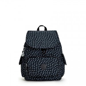 Navy Kipling City Pack Small Travel Backpacks | UAE-K1415O