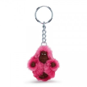 Pink Kipling Sven Extra Small Keychains | UAE-K1058R