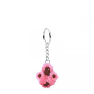 Pink Kipling Sven Extra Small Keychains | UAE-K1062I