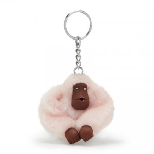 Pink Kipling Sven Small Keychains | UAE-K1089Z