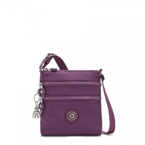 Purple Kipling Alvar Extra Small Crossbody Bags | UAE-K1496G