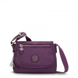 Purple Kipling Sabian Crossbody Bags | UAE-K1690W