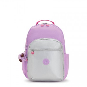 Purple Kipling Seoul Large Backpacks | UAE-K2186L