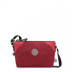 Red Coral Beige Kipling Art Extra Small Crossbody Bags | UAE-K1505Q