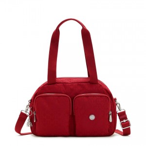 Red Kipling Cool Defea Crossbody Bags | UAE-K1539F