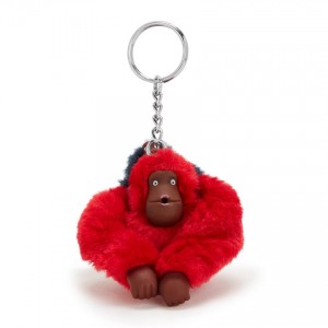 Red Kipling Mom And Baby Keychains | UAE-K1023F