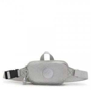 Silver Kipling Alys Metallic Handbags | UAE-K1803F