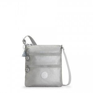 Silver Kipling Keiko Crossbody Bags | UAE-K1633U