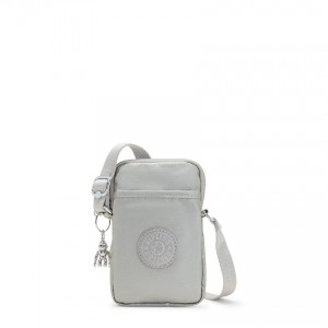 Silver Kipling Tally Crossbody Bags | UAE-K1694Y