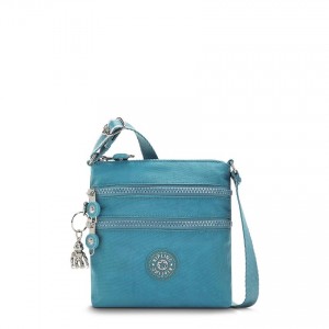 Turquoise Kipling Alvar Extra Small Crossbody Bags | UAE-K1494D