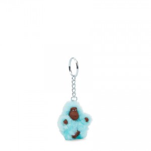 Turquoise Kipling Sven Extra Small Keychains | UAE-K1060Y