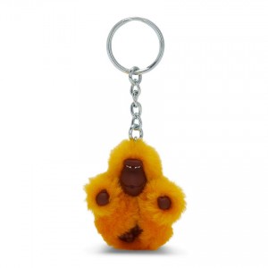 Yellow Kipling Sven Extra Small Keychains | UAE-K1051N