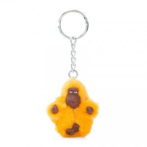 Yellow Kipling Sven Extra Small Keychains | UAE-K1071H