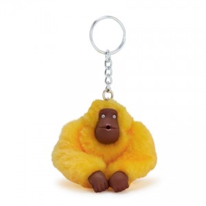 Yellow Kipling Sven Small Keychains | UAE-K1074W