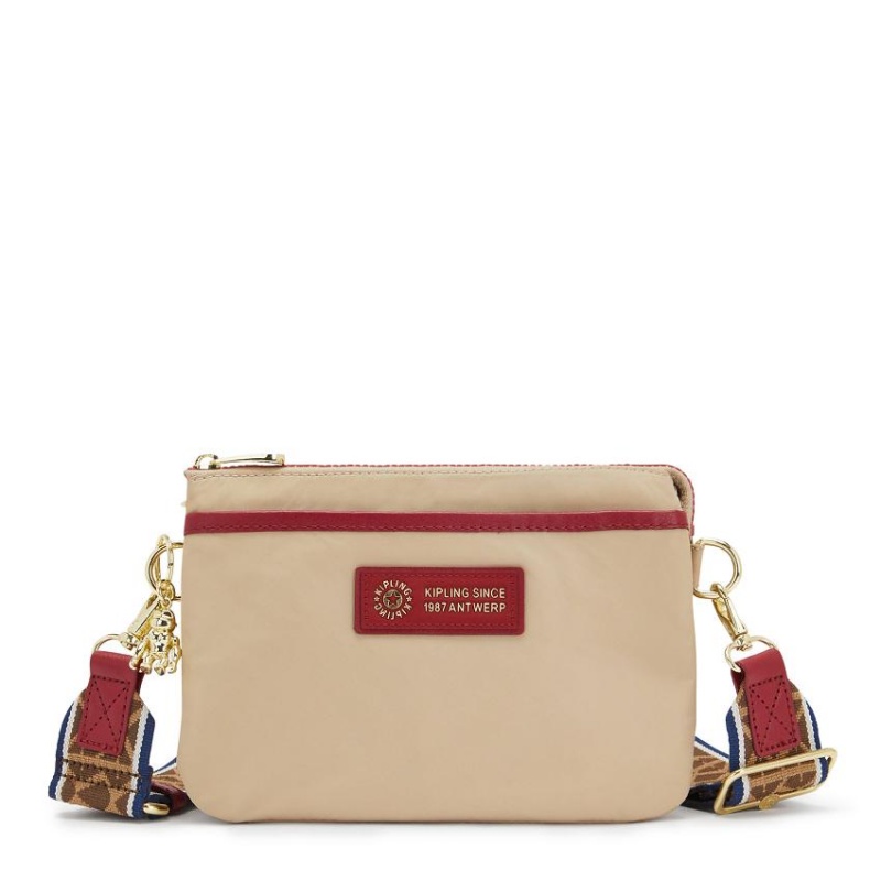 Beige Kipling Riri Crossbody Bags | UAE-K1669S